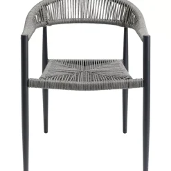 Outlet Armlehnstuhl Palma Grau Outdoormöbel