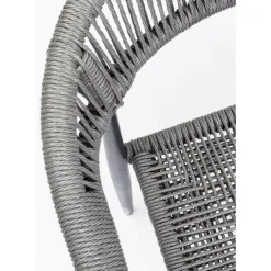 Outlet Armlehnstuhl Palma Grau Outdoormöbel