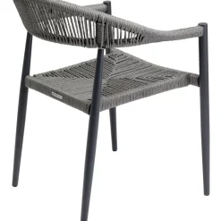 Outlet Armlehnstuhl Palma Grau Outdoormöbel