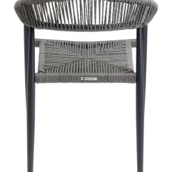 Outlet Armlehnstuhl Palma Grau Outdoormöbel