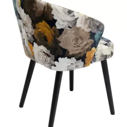 Clearance Armlehnstuhl Peony Flower Gelb Stühle