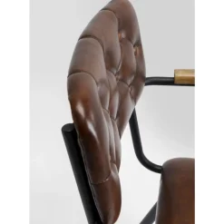 Armlehnstuhl Salsa Leder Braun Stühle