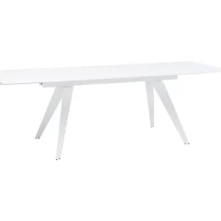 Outlet Ausziehtisch Amsterdam Weiss 160(40+40)X90Cm Tische