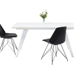 Outlet Ausziehtisch Amsterdam Weiss 160(40+40)X90Cm Tische