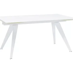 Outlet Ausziehtisch Amsterdam Weiss 160(40+40)X90Cm Tische