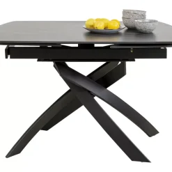 Hot Ausziehtisch Twist Schwarz 120(30+30)X90Cm Tische