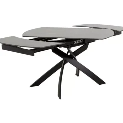 Hot Ausziehtisch Twist Schwarz 120(30+30)X90Cm Tische