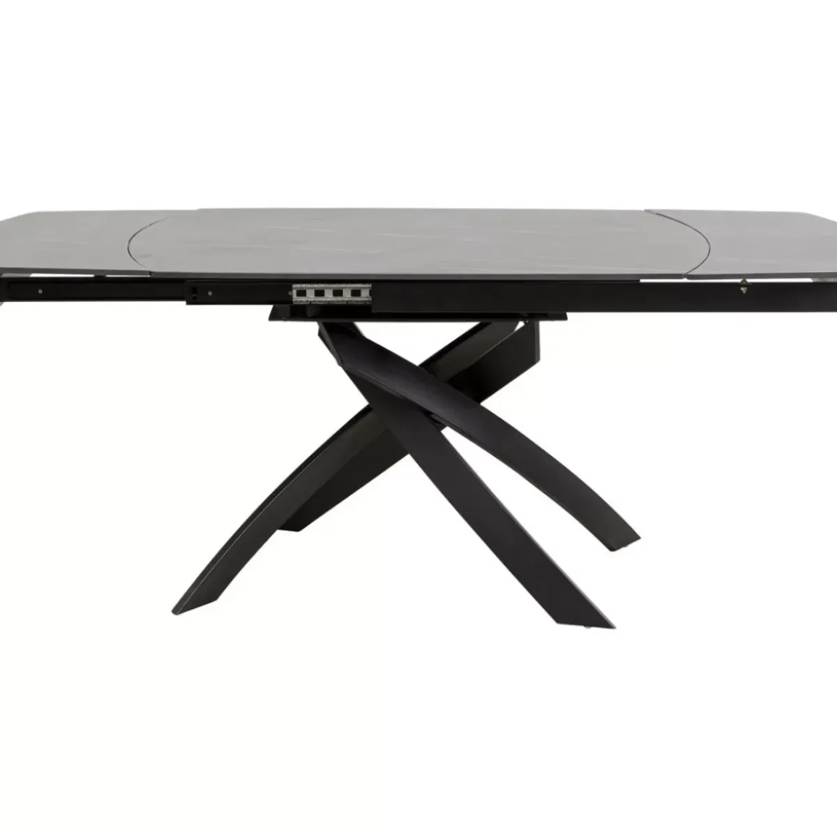 Hot Ausziehtisch Twist Schwarz 120(30+30)X90Cm Tische