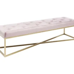 Bank Crossover Rose Messing 150X40Cm Sitzbänke