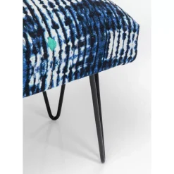 Sale Bank Desna Patchwork Blau 80Cm Sitzbänke