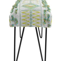 Sale Bank Desna Patchwork Grun 80Cm Sitzbänke