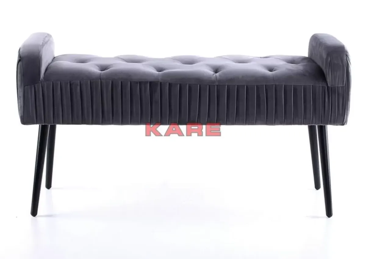 Sale Bank Lofty Grau Schwarz Sitzbänke