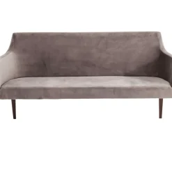 New Bank Mode Velvet Grau Sitzbänke