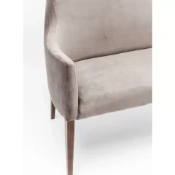 New Bank Mode Velvet Grau Sitzbänke
