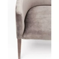 New Bank Mode Velvet Grau Sitzbänke