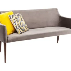 New Bank Mode Velvet Grau Sitzbänke