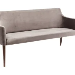 New Bank Mode Velvet Grau Sitzbänke