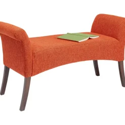 New Bank Motley Orange Sitzbänke