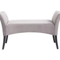 Bank Motley Velvet Silvergrey Sitzbänke