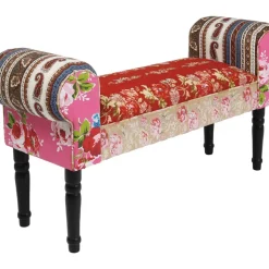 Sale Bank Wing Patchwork Red Sitzbänke