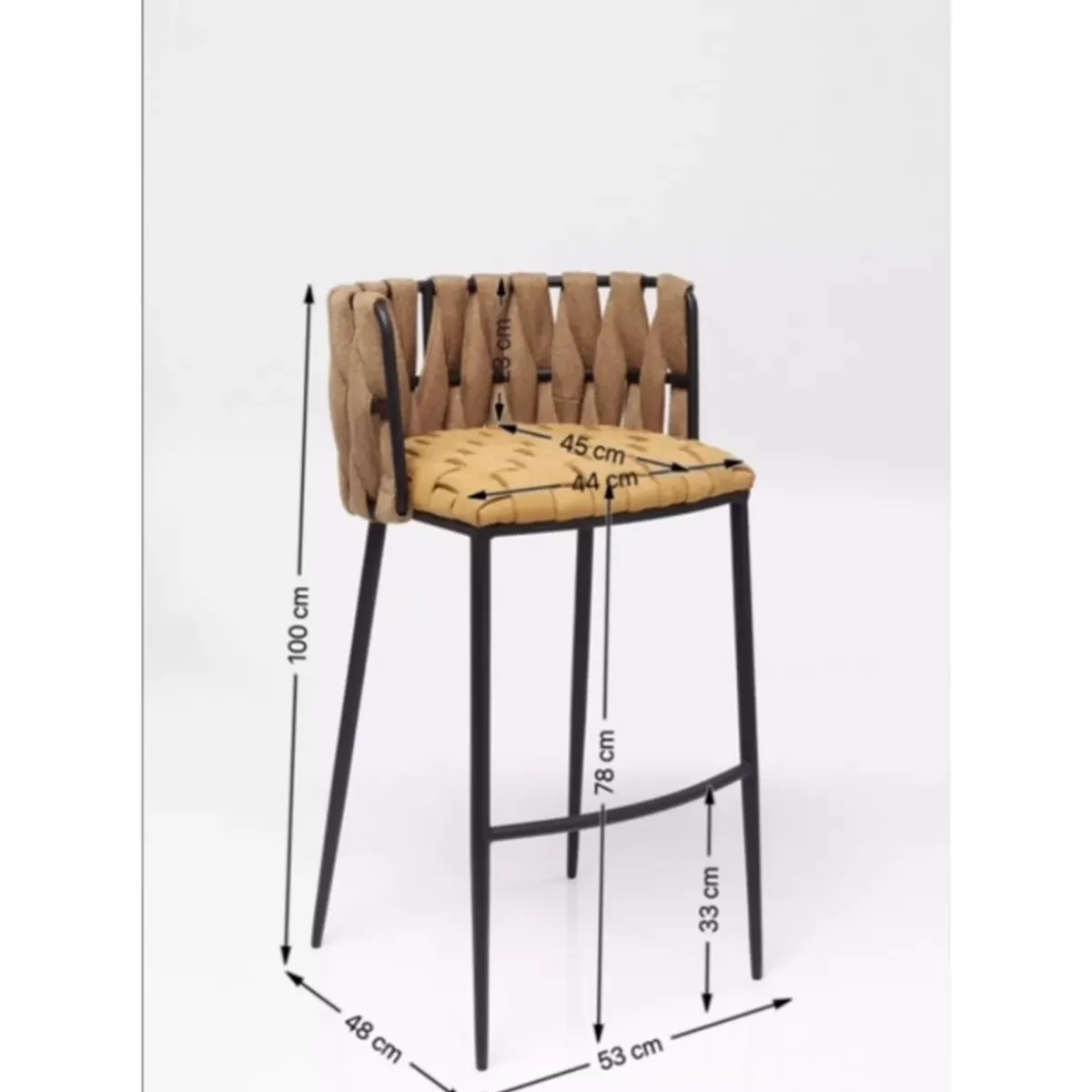 Barhocker Cheerio Gelb Sitzbänke