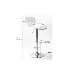 Outlet Barhocker Ornament White Sitzbänke