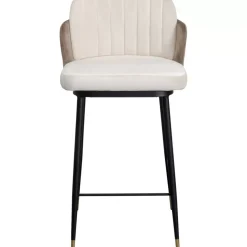 Outlet Barstuhl Hojas Beige Sitzbänke