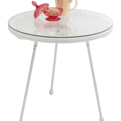 Beistelltisch Acapulco Weiss Outdoormöbel