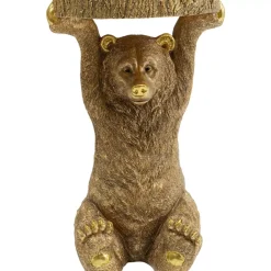Online Beistelltisch Animal Bear Gold 35X34Cm Tische