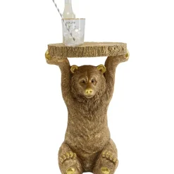 Online Beistelltisch Animal Bear Gold 35X34Cm Tische