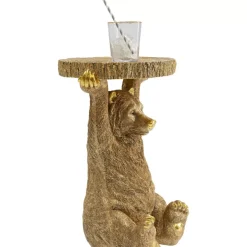 Online Beistelltisch Animal Bear Gold 35X34Cm Tische