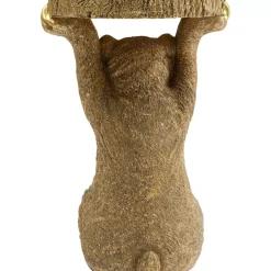Online Beistelltisch Animal Bear Gold 35X34Cm Tische