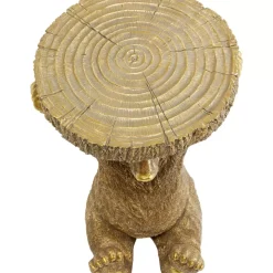 Online Beistelltisch Animal Bear Gold 35X34Cm Tische