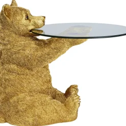 Online Beistelltisch Animal Bear Gold O40Cm Tische
