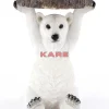 Beistelltisch Animal Polar Bear O37Cm Tische