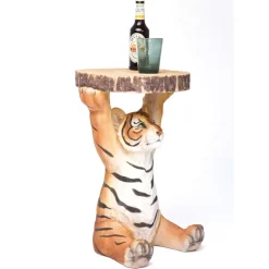 Discount Beistelltisch Animal Tiger O35Cm Tische