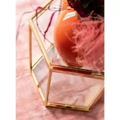 Clearance Beistelltisch Comb Gold 55 Tische