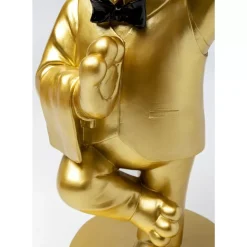 Clearance Beistelltisch Cool Bulldog Tray Gold 34X55Cm Tische