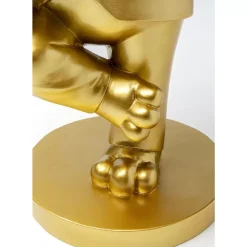 Clearance Beistelltisch Cool Bulldog Tray Gold 34X55Cm Tische