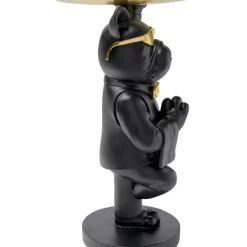 Outlet Beistelltisch Cool Bulldog Tray Schwarz 34X55Cm Tische
