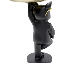 Outlet Beistelltisch Cool Bulldog Tray Schwarz 34X55Cm Tische