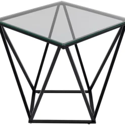 Sale Beistelltisch Cristallo Schwarz 50X50Cm Tische