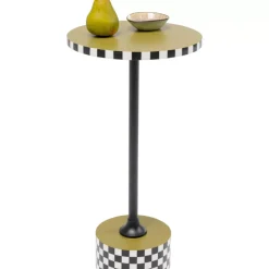 Clearance Beistelltisch Domero Checkers Olive O25Cm Tische