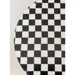 Outlet Beistelltisch Domero Chess Schwarz Weis O25Cm Tische