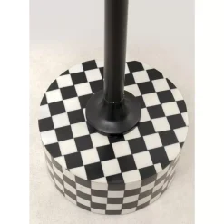 Outlet Beistelltisch Domero Chess Schwarz Weis O25Cm Tische