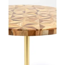 Sale Beistelltisch Domero Geo Braun O40Cm Tische