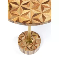 Sale Beistelltisch Domero Geo Braun O40Cm Tische