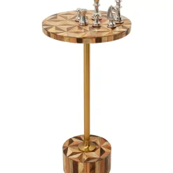Outlet Beistelltisch Domero Geo Braun O25Cm Tische