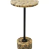 Outlet Beistelltisch Domero Mosaic Grau O25Cm Tische