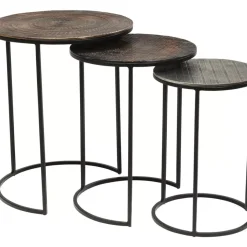 Hot Beistelltisch Electra (3/Set) O48Cm Tische